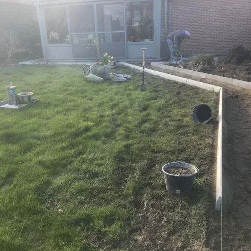 Opritten en terrassen Sint-Lievens-Houtem